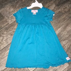 Ruffle Girl Blue Top